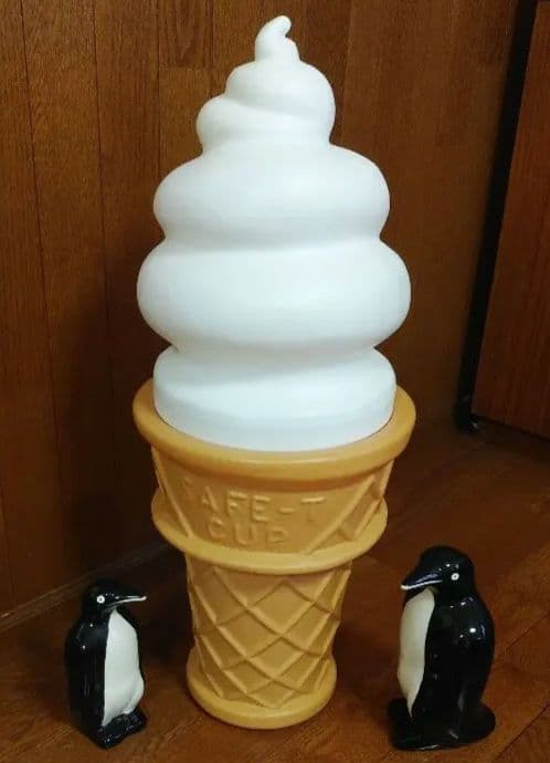 ソフトクリーム日本歴代最高❤︎昭和ソフトクリーム最高峰1987年試作日本製品！