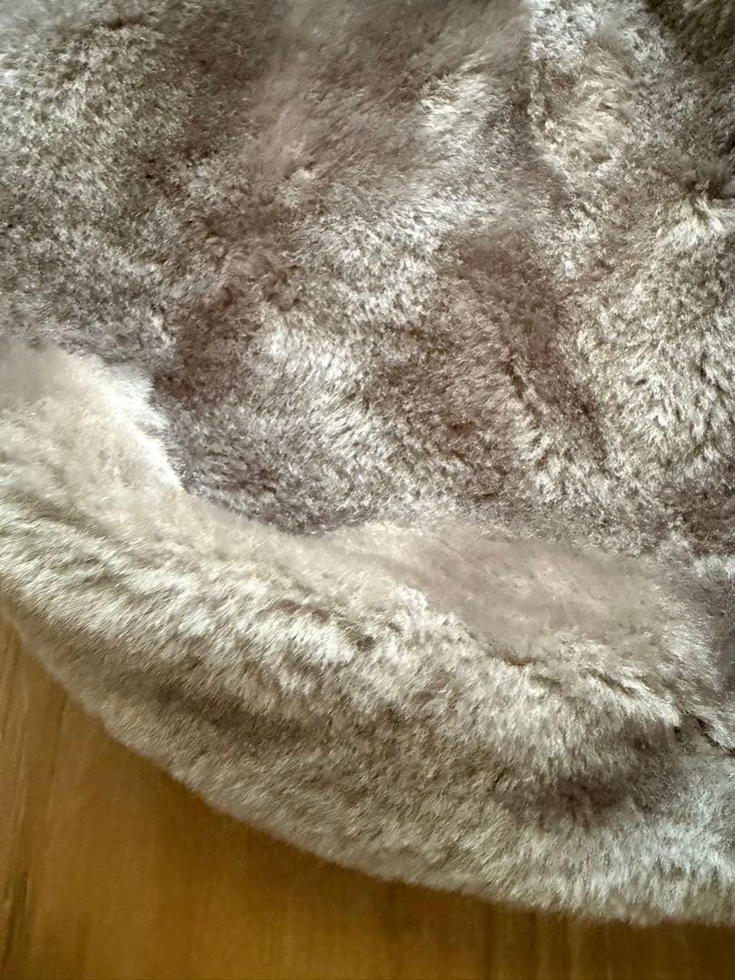 最終セール！Whim Gazette ウィムガゼット ムートンファーバッグ モカ