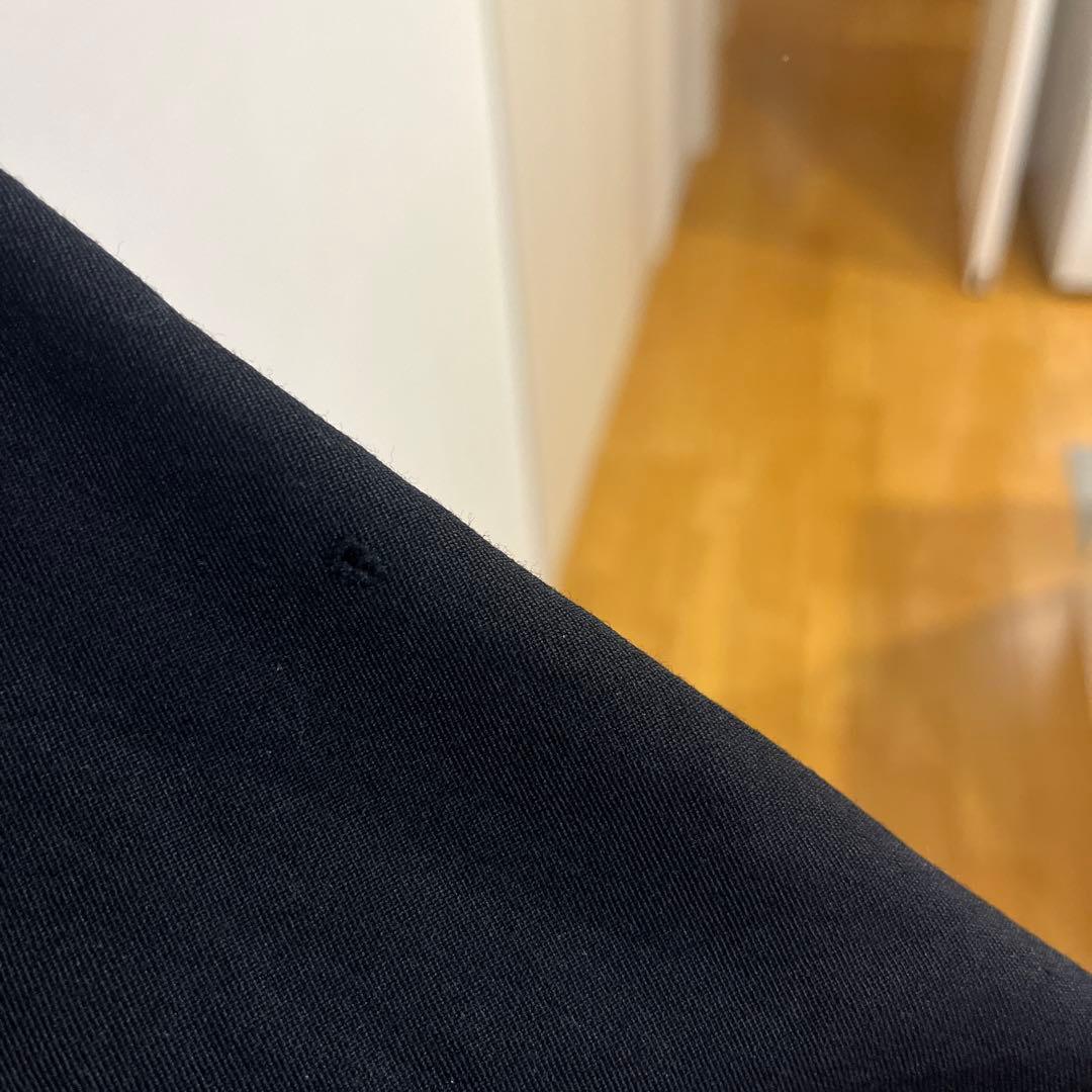 ヨウジヤマモト　ウールギャバジンツナギファスナードレスコート