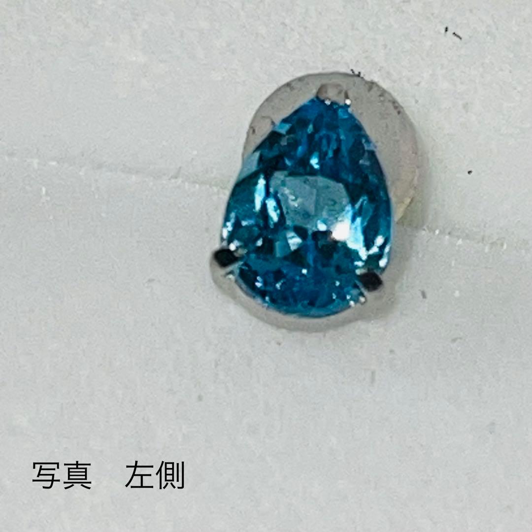 ⭐️【ブルートパーズ】大粒ピアス　pt900　1.7ct　ピアス