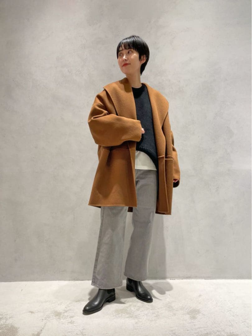 新品★ セミワイド デニムパンツ ブラック DESPRES ¥26400