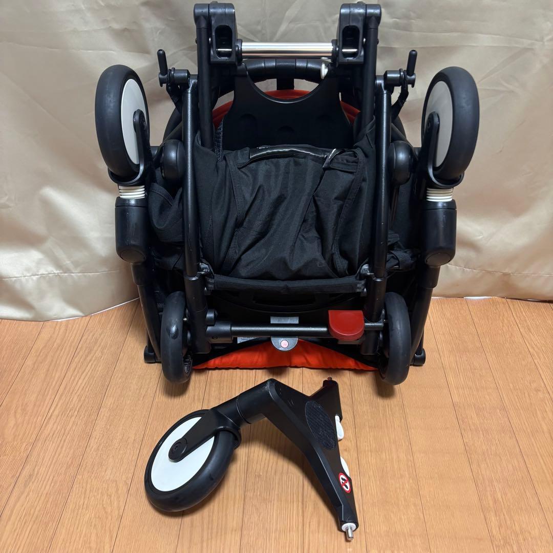 【美品】BABYZEN YOYO2 6+ ベビーカー オレンジSTOKKE取扱