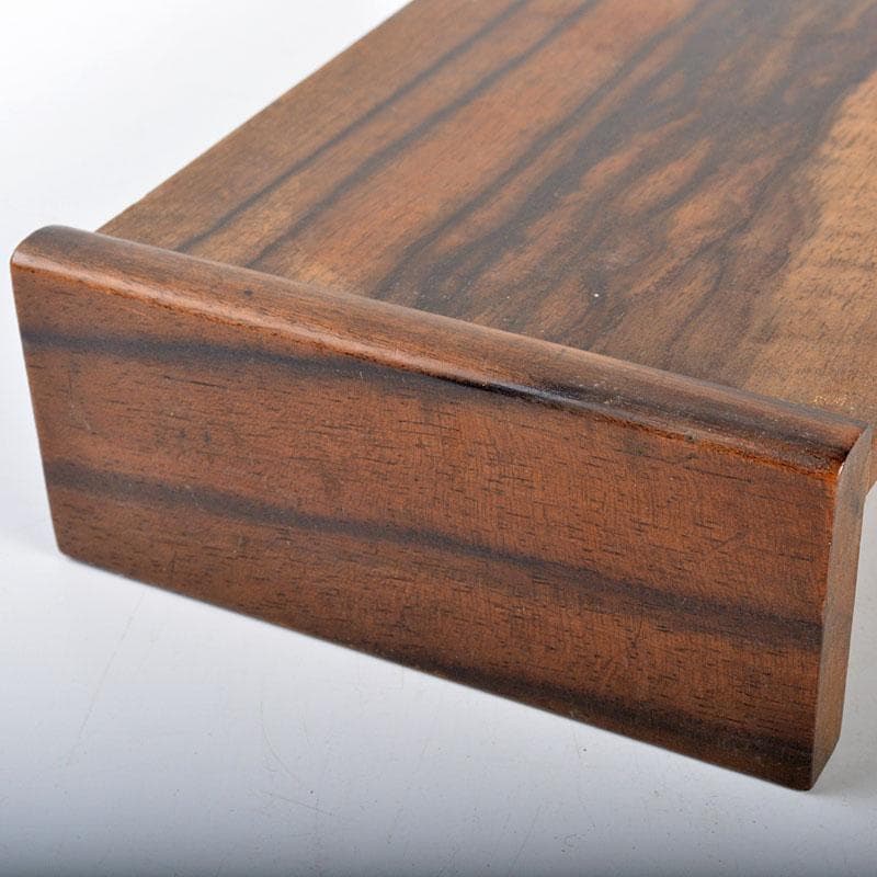 天然黒柿製　飾台　香炉台　V　R4469