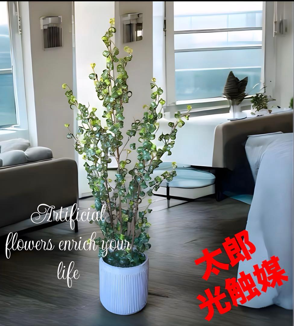 光触媒　人工観葉植物　ウォールグリーン　フェイクグリーン　ベンジャミンバロックy