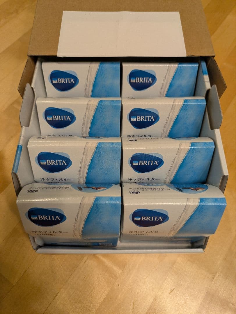 BRITA 浄水フィルター 3×disc 8個セット