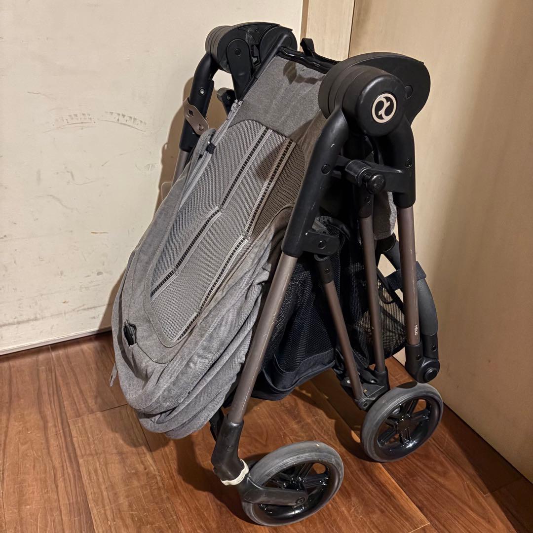Cybex メリオ ベビーカー 折りたたみ式 グレー　サイベックス　2021年製