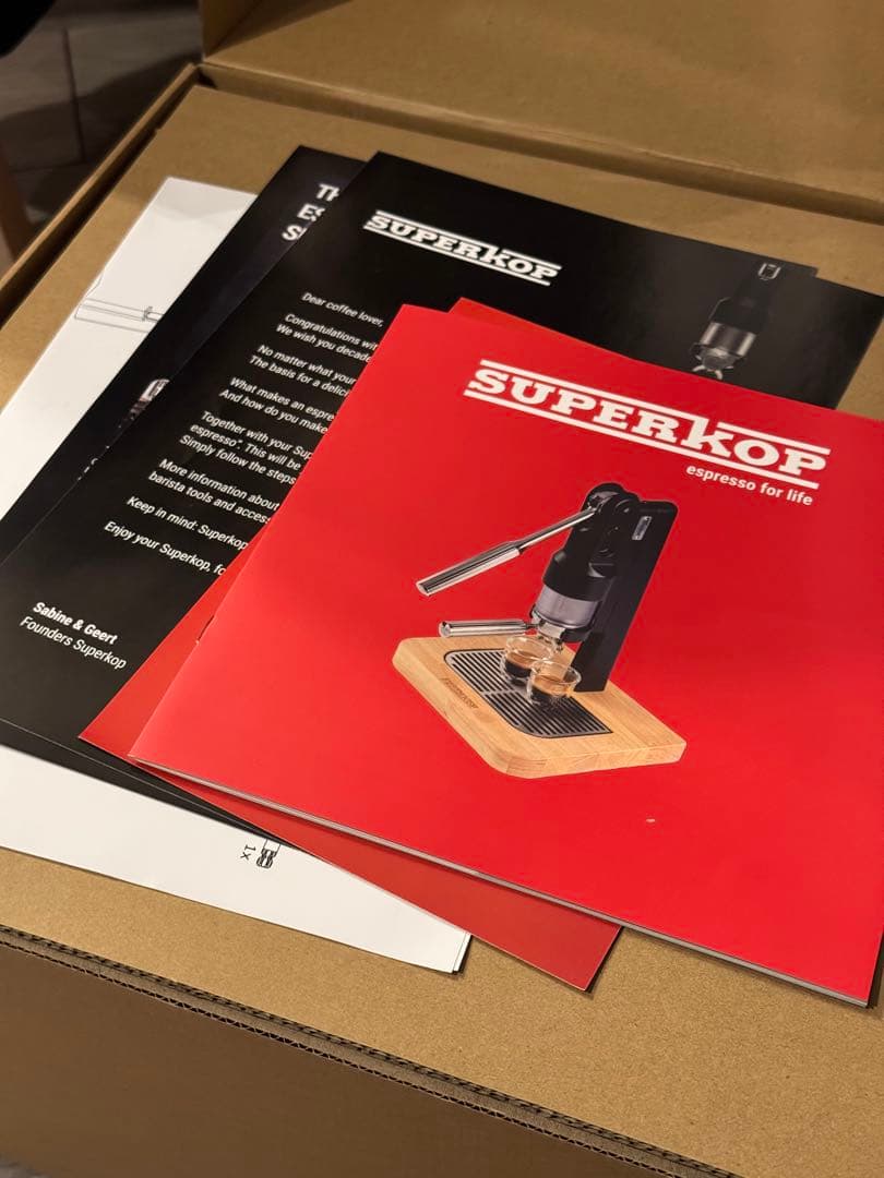 美品 SUPERKOP エスプレッソマシン 本体