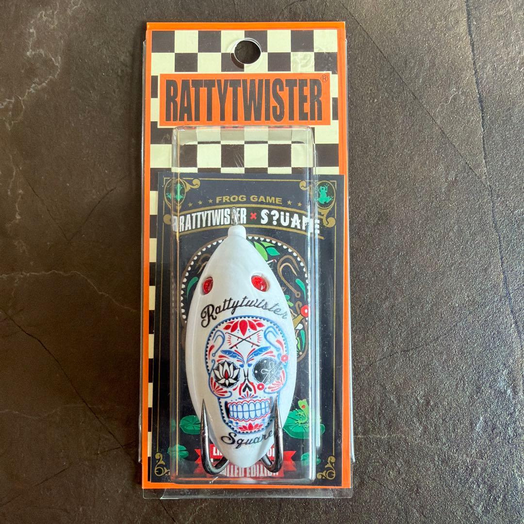 Rattytwister ラッティーツイスター スクエア コラボ 希少 雷魚