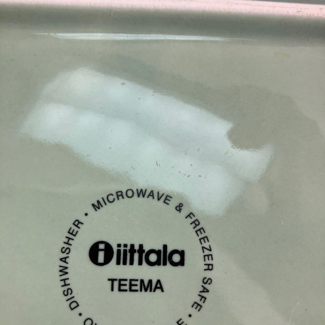 廃盤イッタラ　セラドングリーン ライトブルー　ターコイズ16cmスクエア3枚