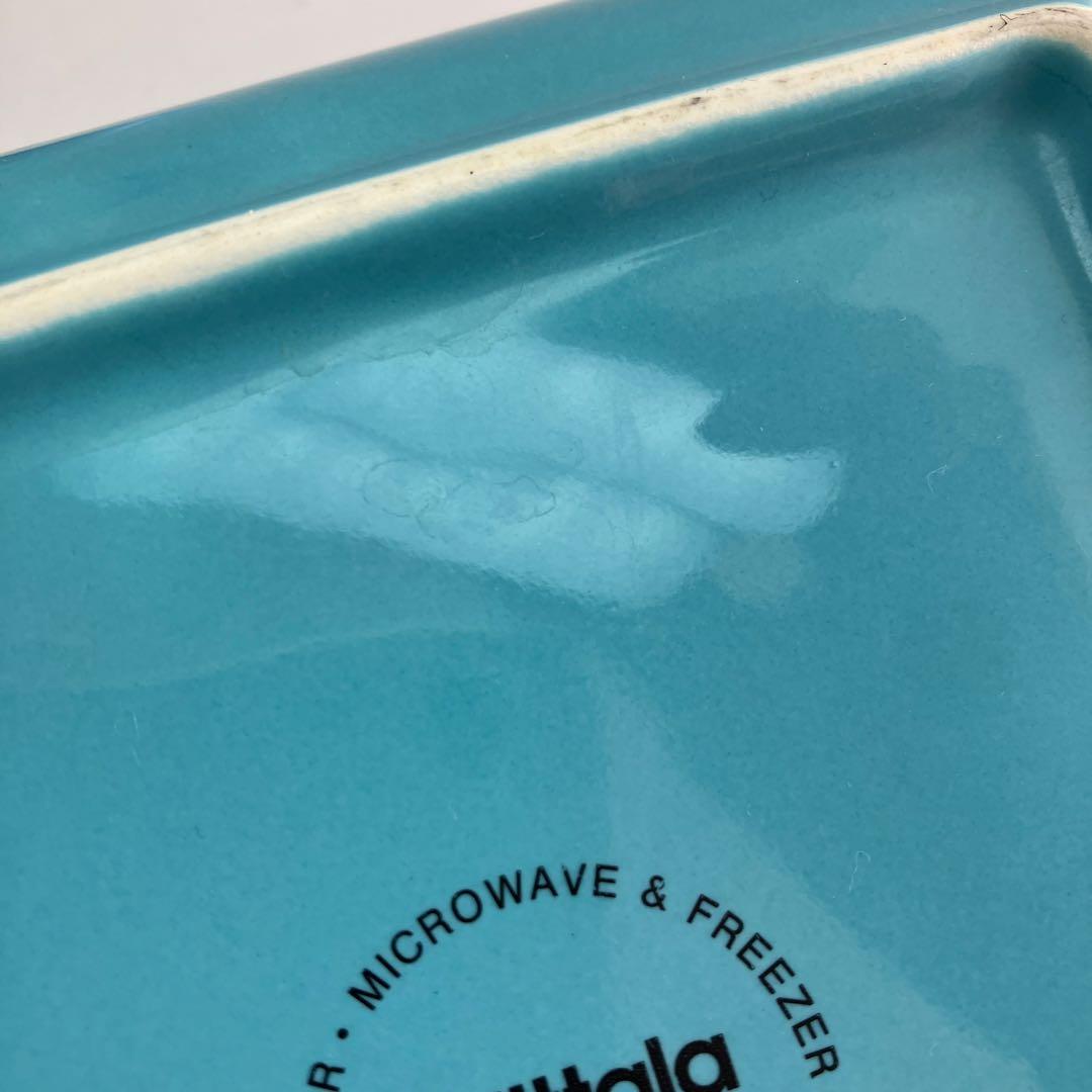 廃盤イッタラ　セラドングリーン ライトブルー　ターコイズ16cmスクエア3枚