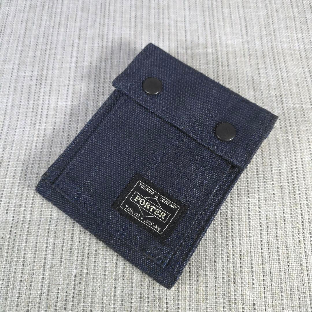 超美品　PORTER　ポーター　スモーキー　ウォレット　折り財布　二つ折り財布