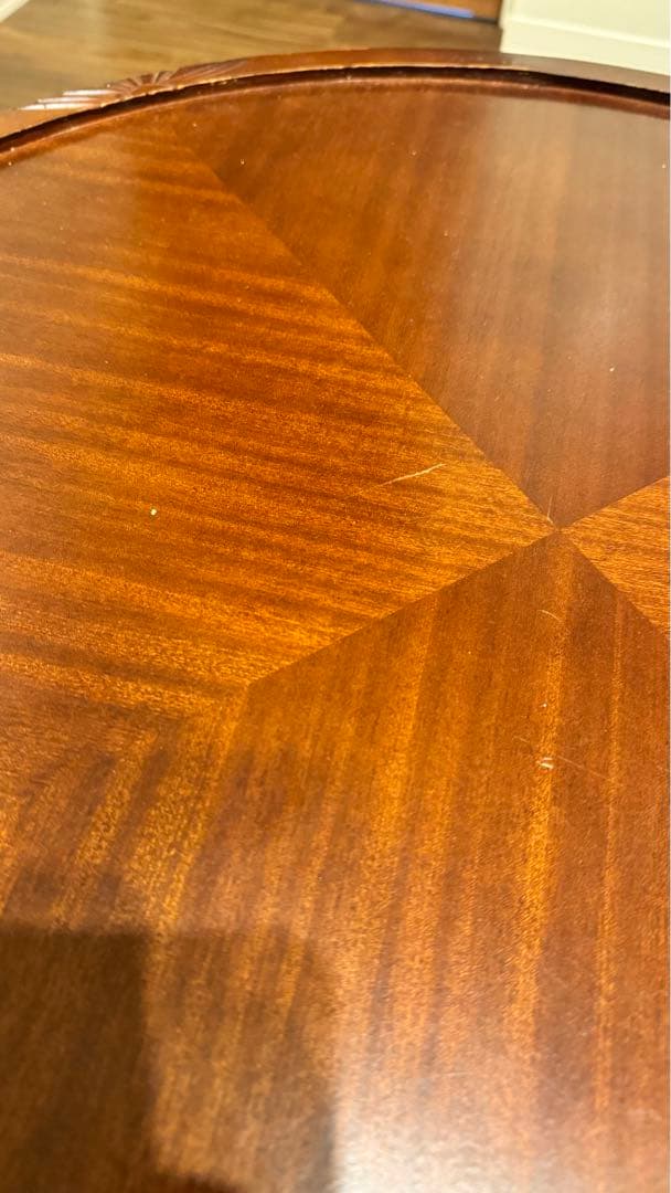 70B マホガニー　アンティーク　ローテーブル