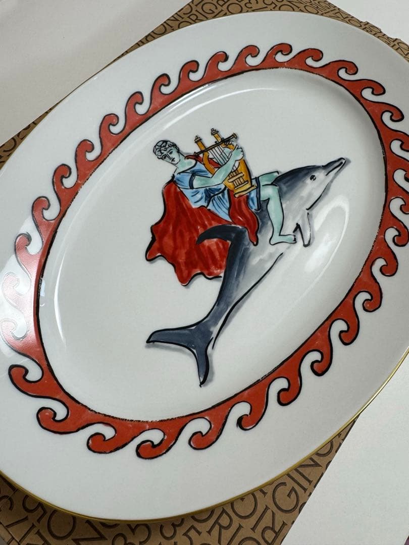 大皿　ジノリ　リチャードジノリ　ginori ネプチューン　ginori1735