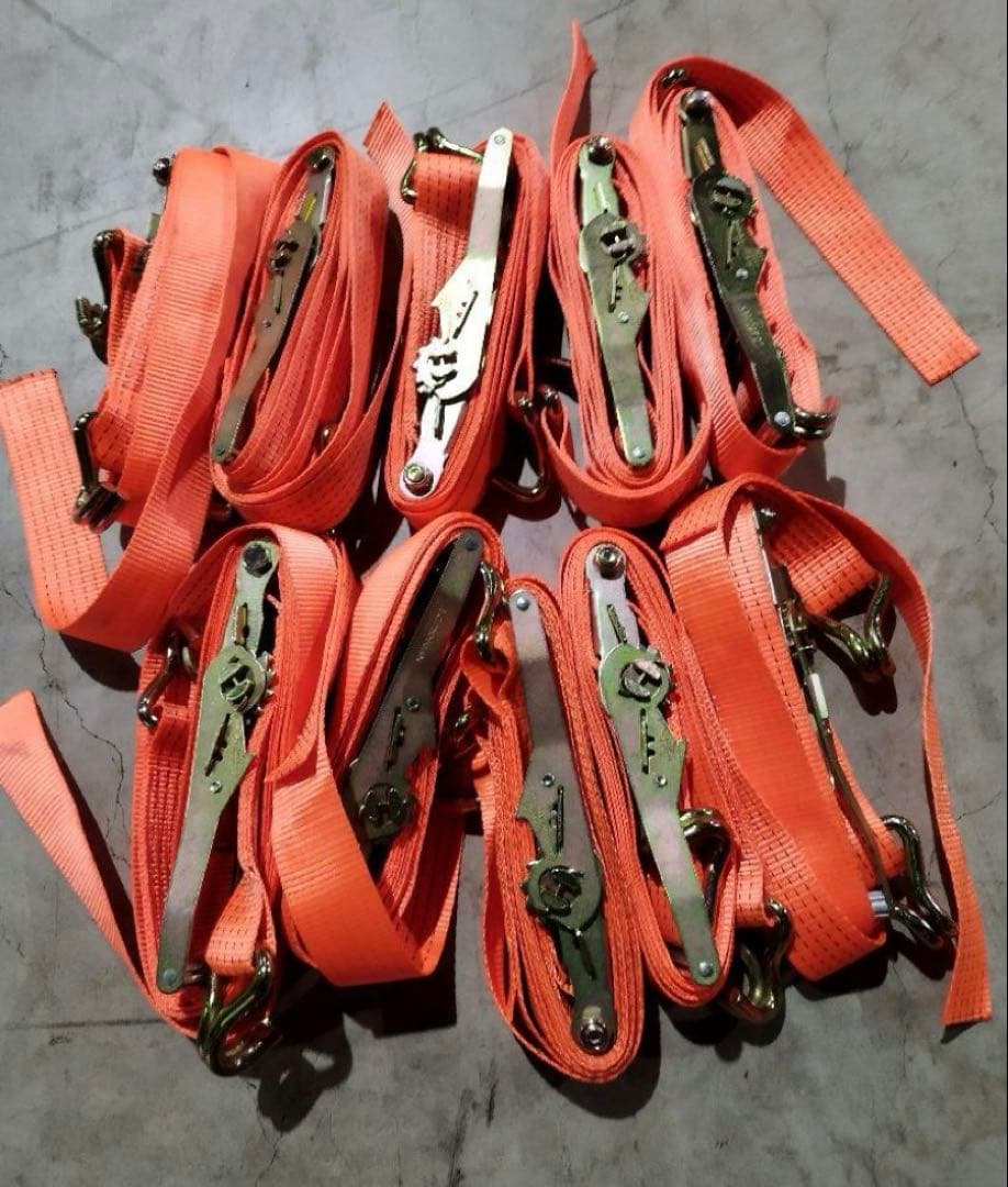 ラッシングベルト　10本まとめ売り