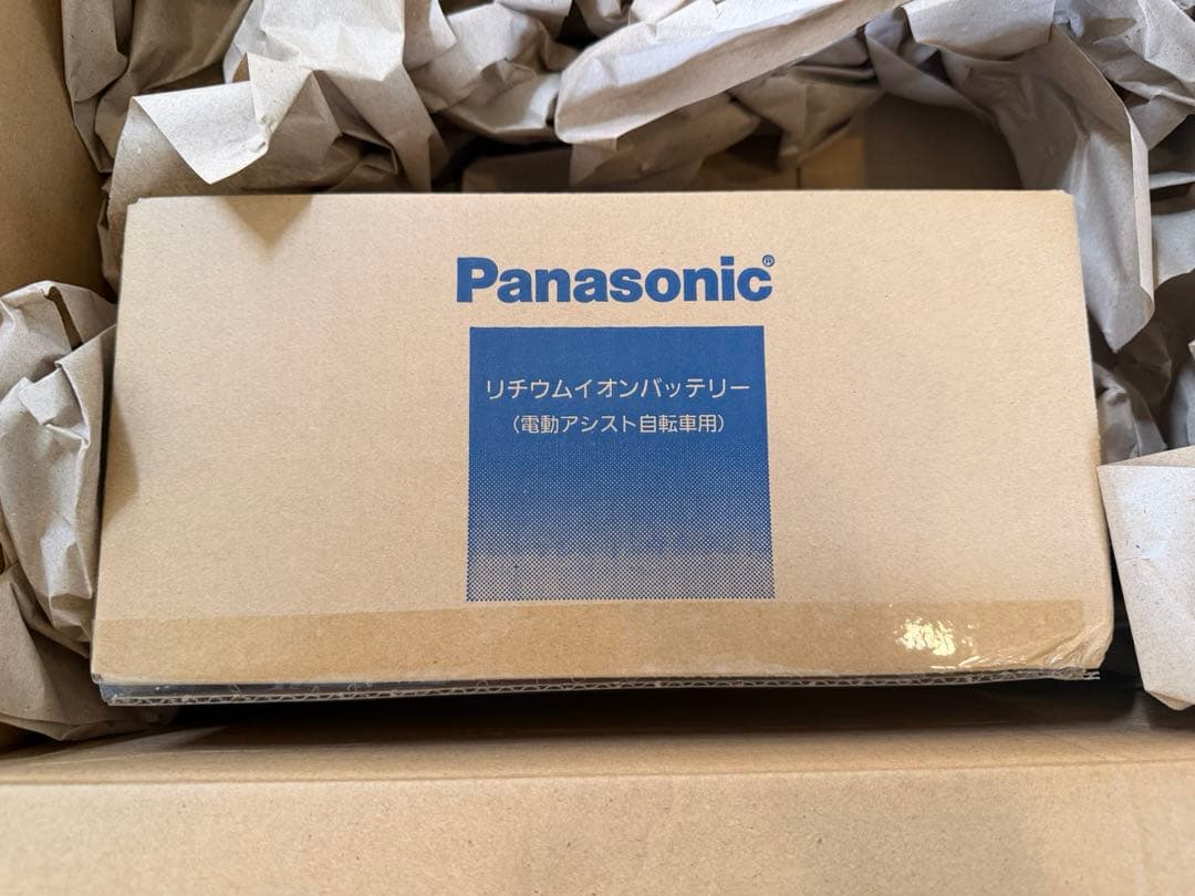 【新品未開封】パナソニック　電動自転車バッテリー 12Ah NKY578B02