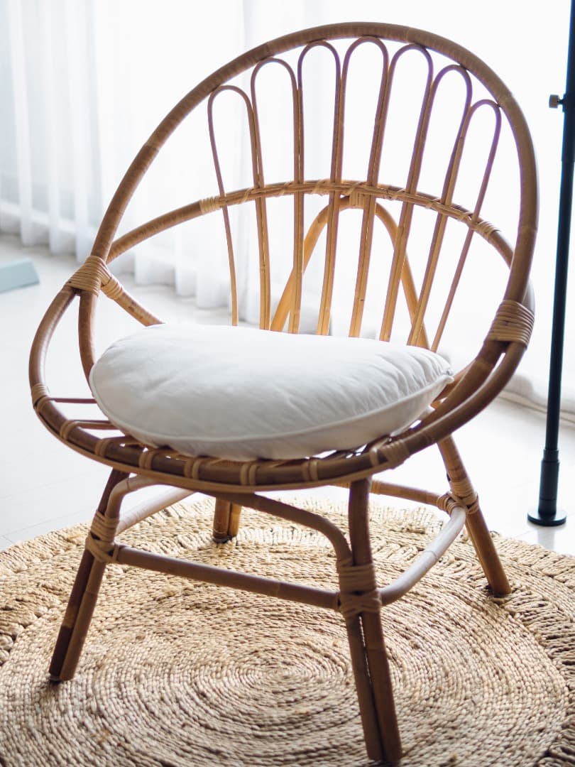 unico CAGE（カージュ）ソファ 1シーター ラタン チェア