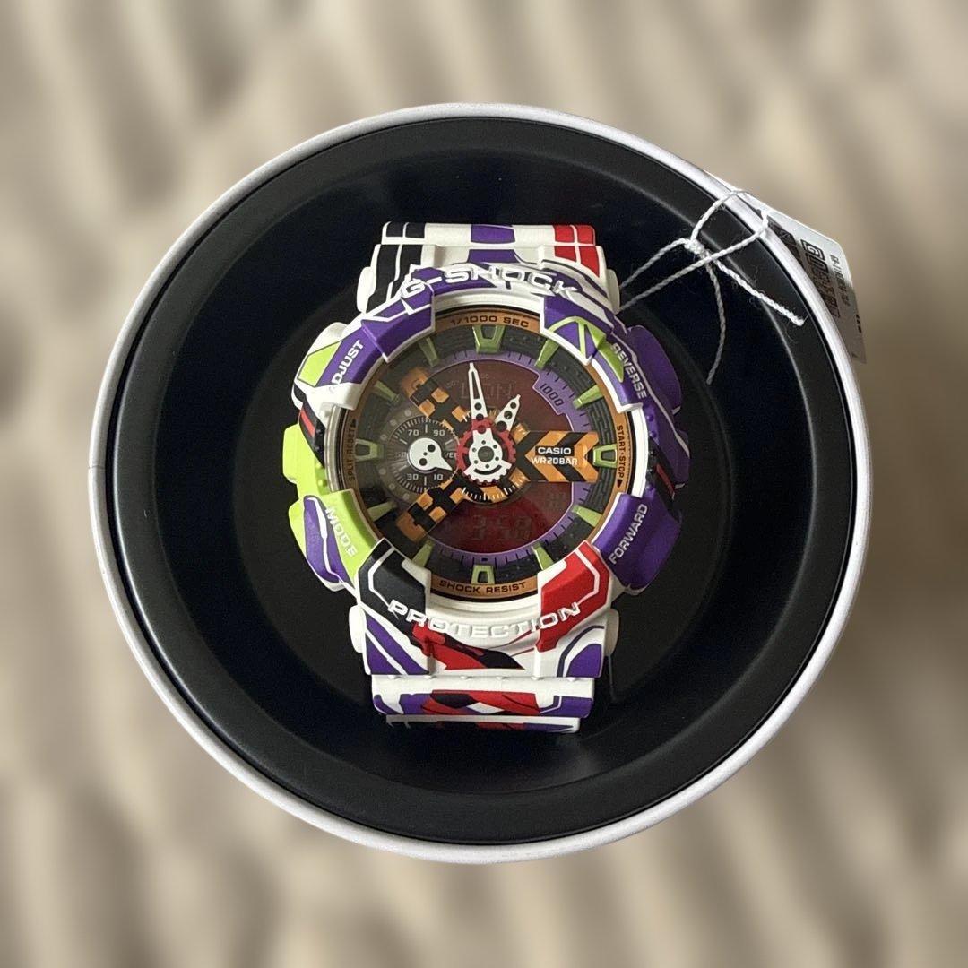 【新品未使用】G-SHOCK 限定エヴァンゲリオンGA-110EVA30-7AJ