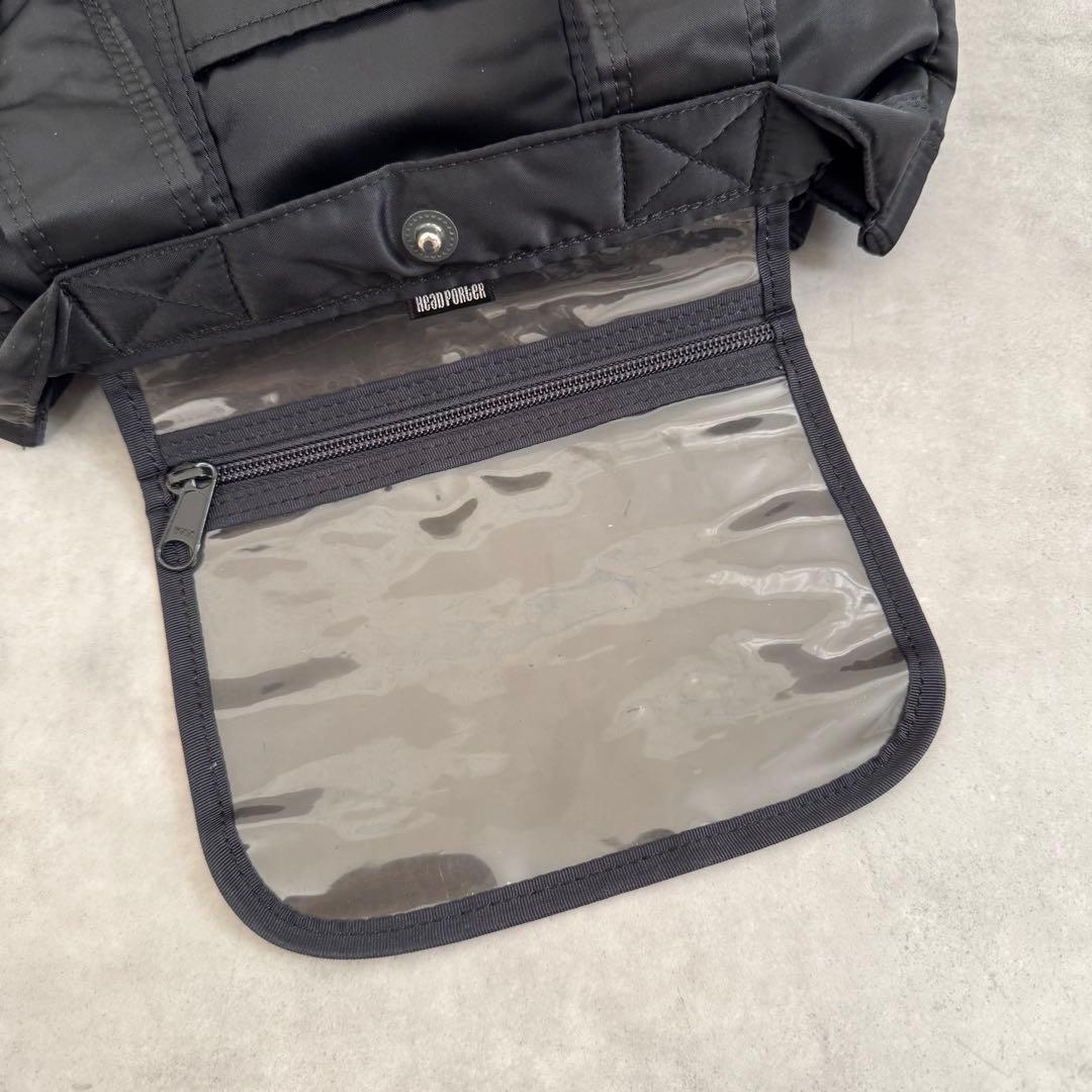 aojima6 廃盤 ヘッドポーター タンカー トート S 黒 A4 PC