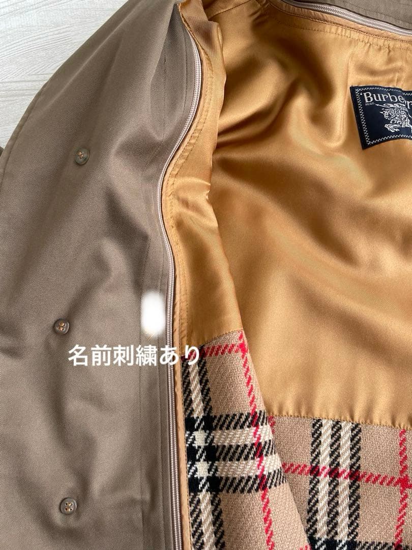 Burberrys バーバリー　ステンカラーコート　ライナー付き　Sサイズ相当