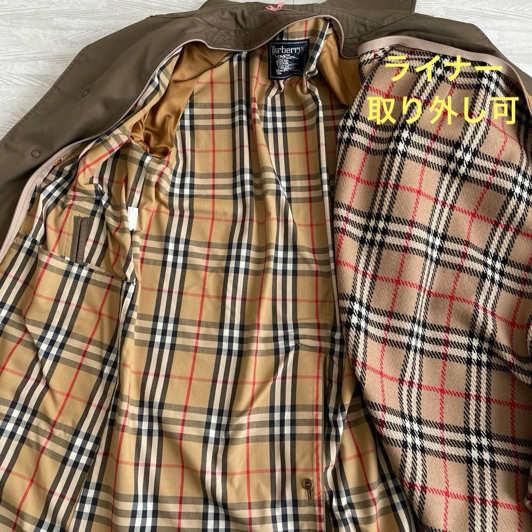 Burberrys バーバリー　ステンカラーコート　ライナー付き　Sサイズ相当