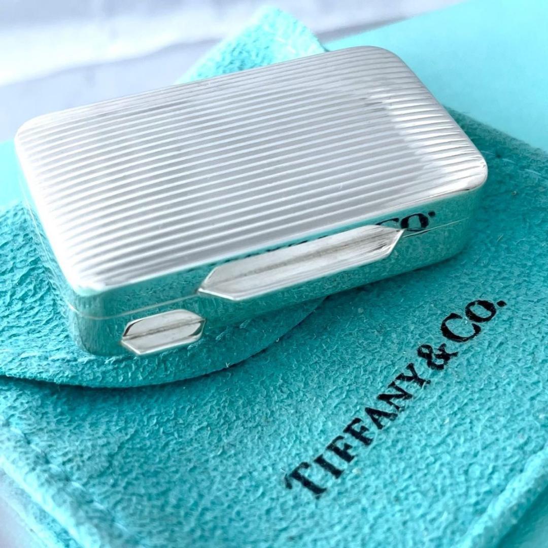 ティファニー アタッシュケース ピルケース 小物入れ シルバー RK7fe