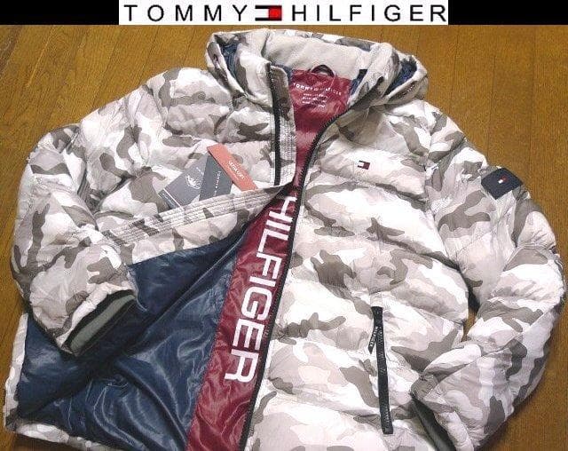 【大きい】2XL3XL日本サイズ位トミーヒルフィガーUS限定極暖ダウンジャケット