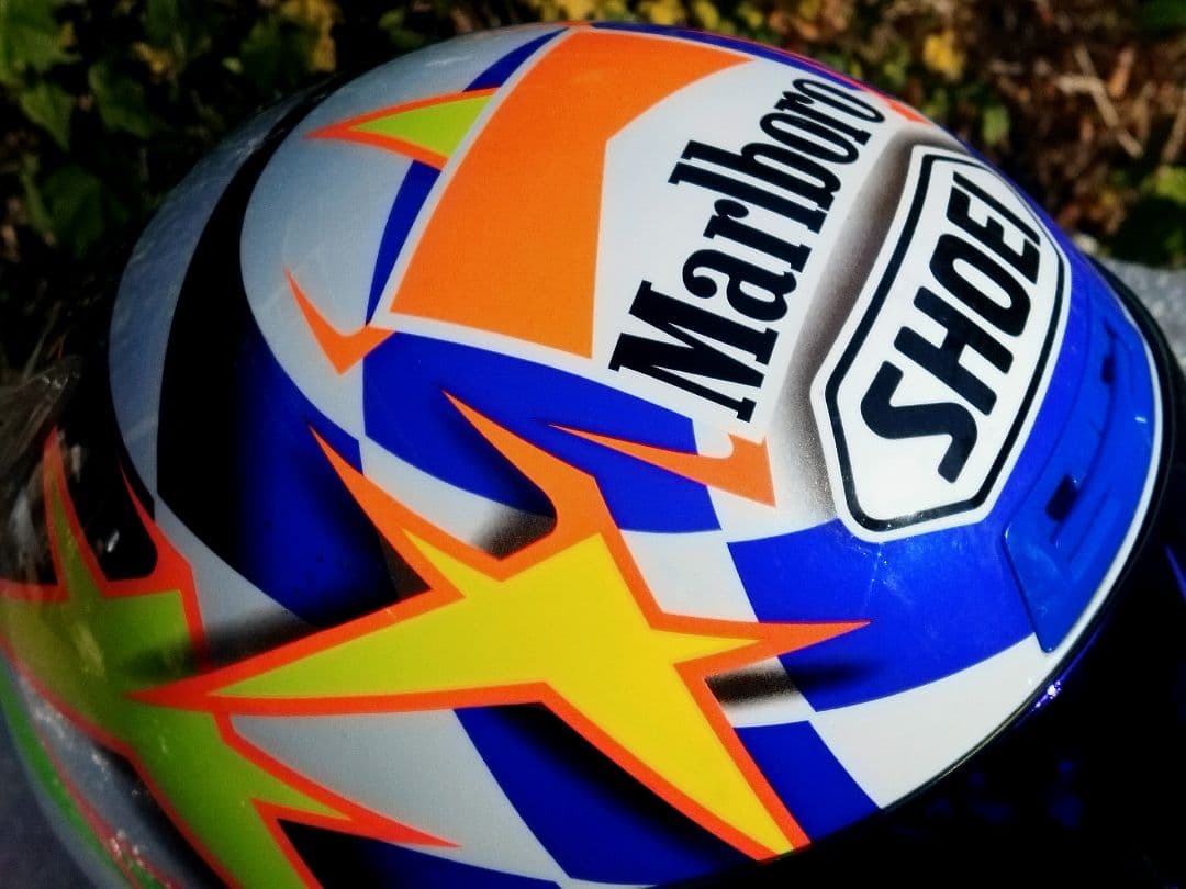 SHOEI ノリック　レプリカ　ミラーシールド