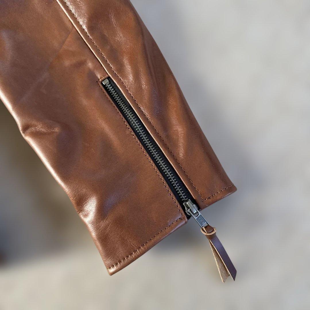 新品 リューグーレザーズ シングルライダース 3Lトラッカー ￼