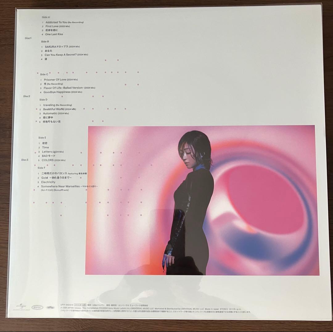 宇多田ヒカル Science Fiction 3枚組アナログ盤レコード