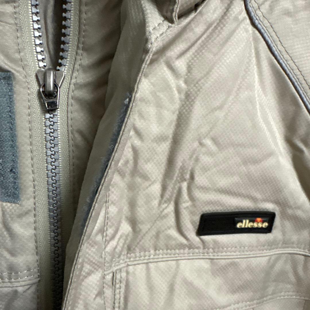 スキーウェア ベージュ/グレー　サイズO