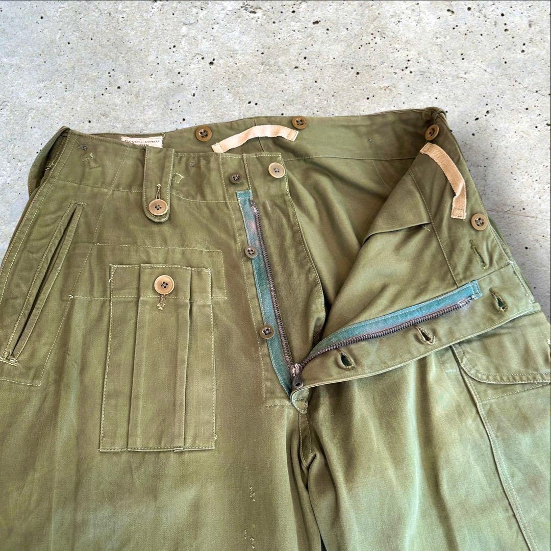 50年代 イギリス軍 P52 カーゴパンツ メンズ L 程 古着 ヴィンテージ