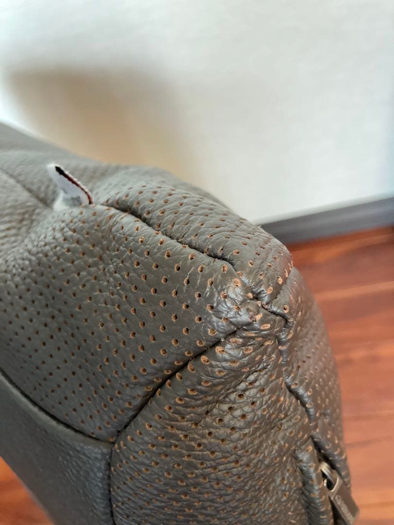 ケルヴィンジョルマーニ レザークッション セット　ブラウン