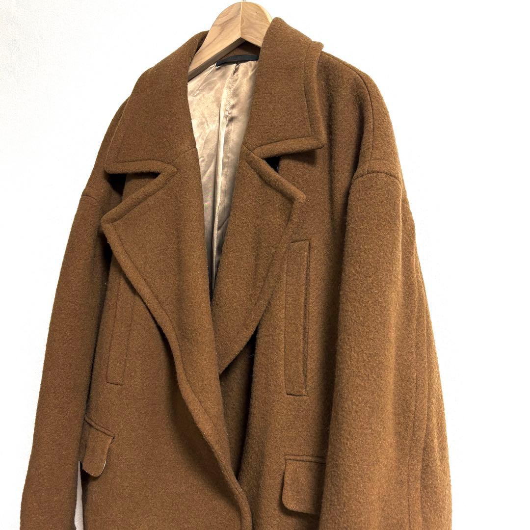★*✧様 AP STUDIO✨ブラウン オーバーサイズコート　ウール