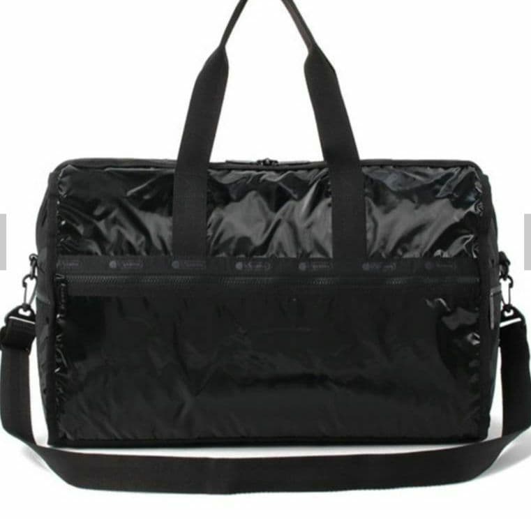 Brooklyn　レスポートサック ブラックシャイン ボストン　ラージ