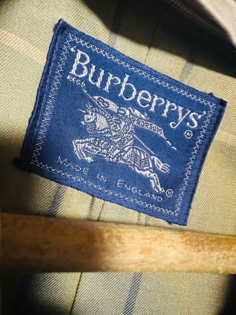 BURBERRYS トレンチコート バーバリー ロンドンイングランド 柄 y2k