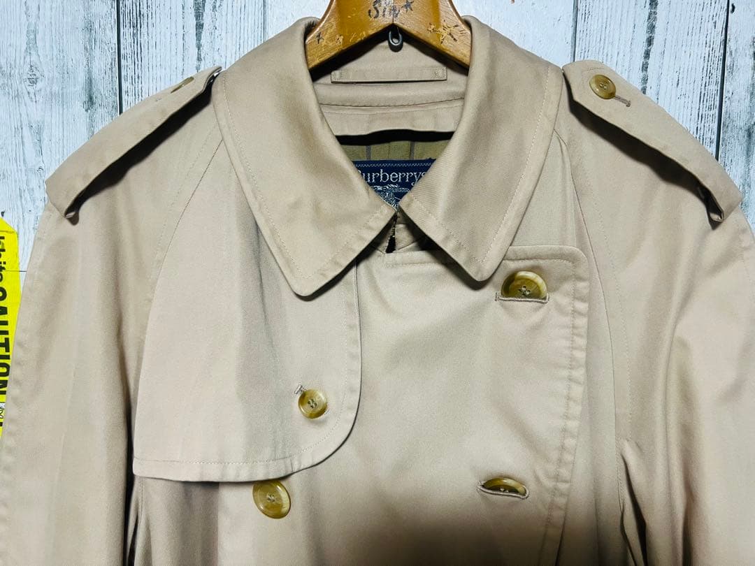BURBERRYS トレンチコート バーバリー ロンドンイングランド 柄 y2k