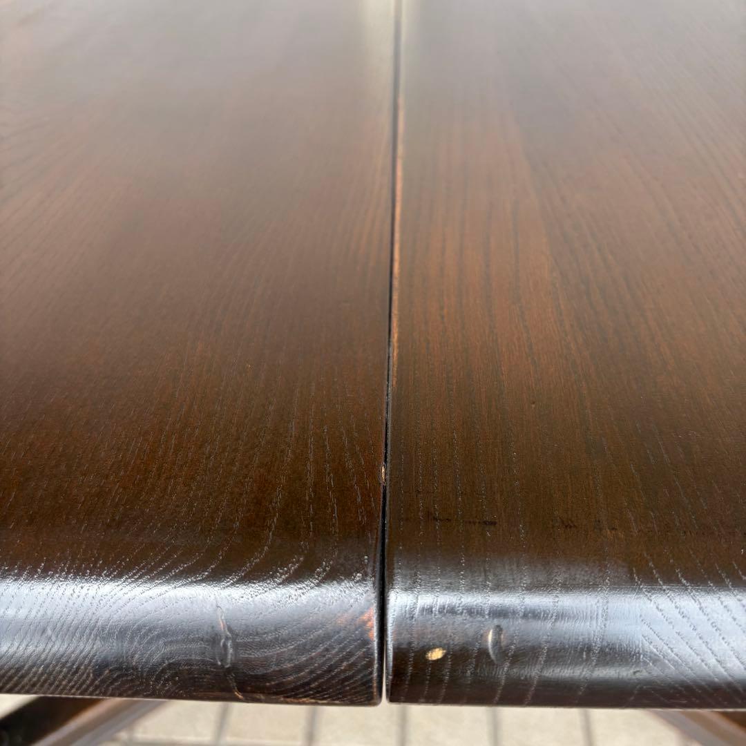 ERCOL エクステンション ダイニングテーブル　オーバル　アーコール　廃番