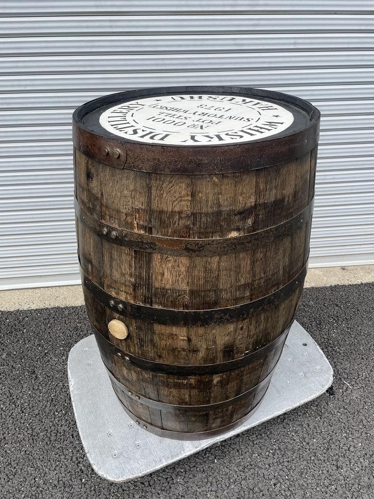 サントリー白州　樽　インテリア　テーブル　1973年