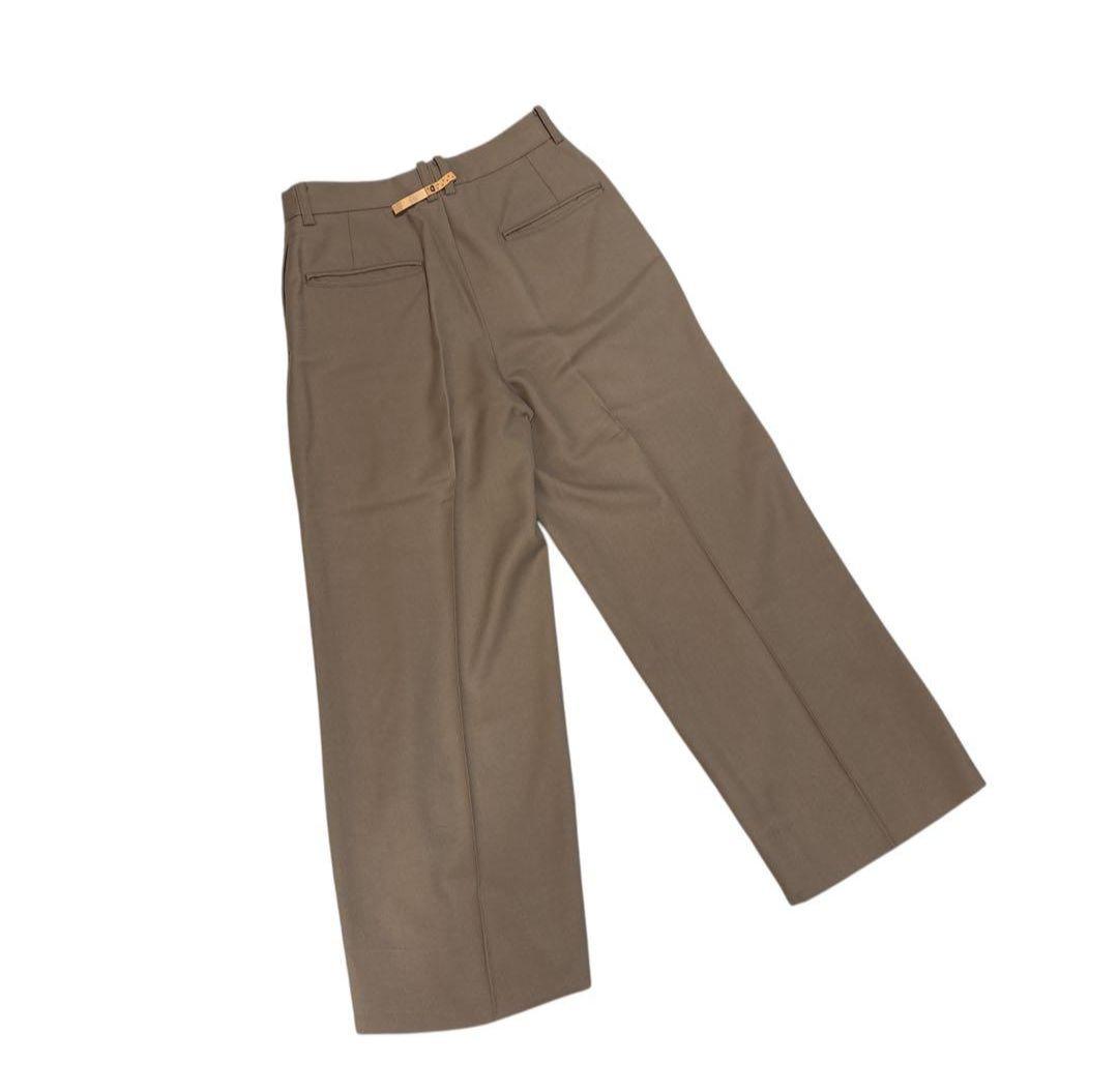 ANCHOR WOMAN ストレッチスーツセットアップ ベージュ