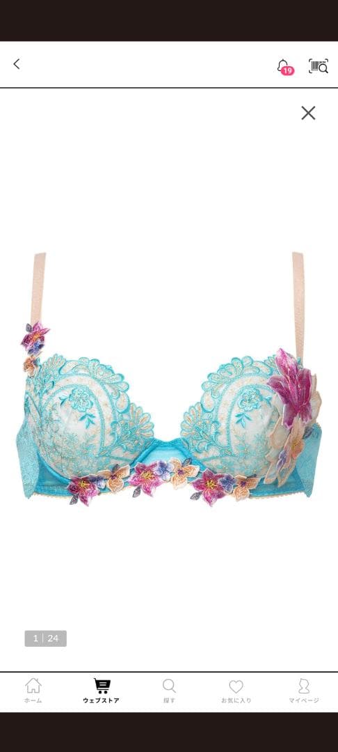 ワコール、サルート最新13グループ、ブラジャーC70。