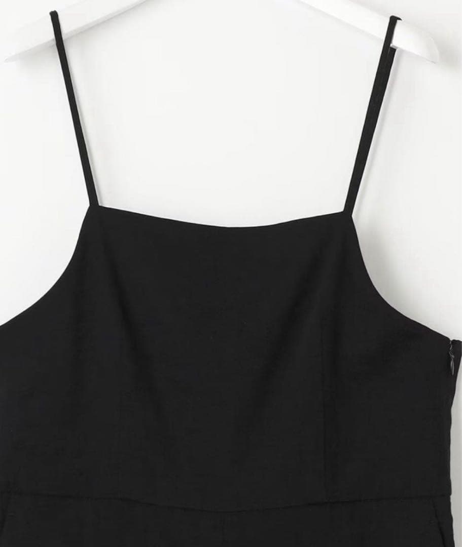 23区【CLASSY.6月号掲載/洗える】リネンレーヨンストレッチ サロペット