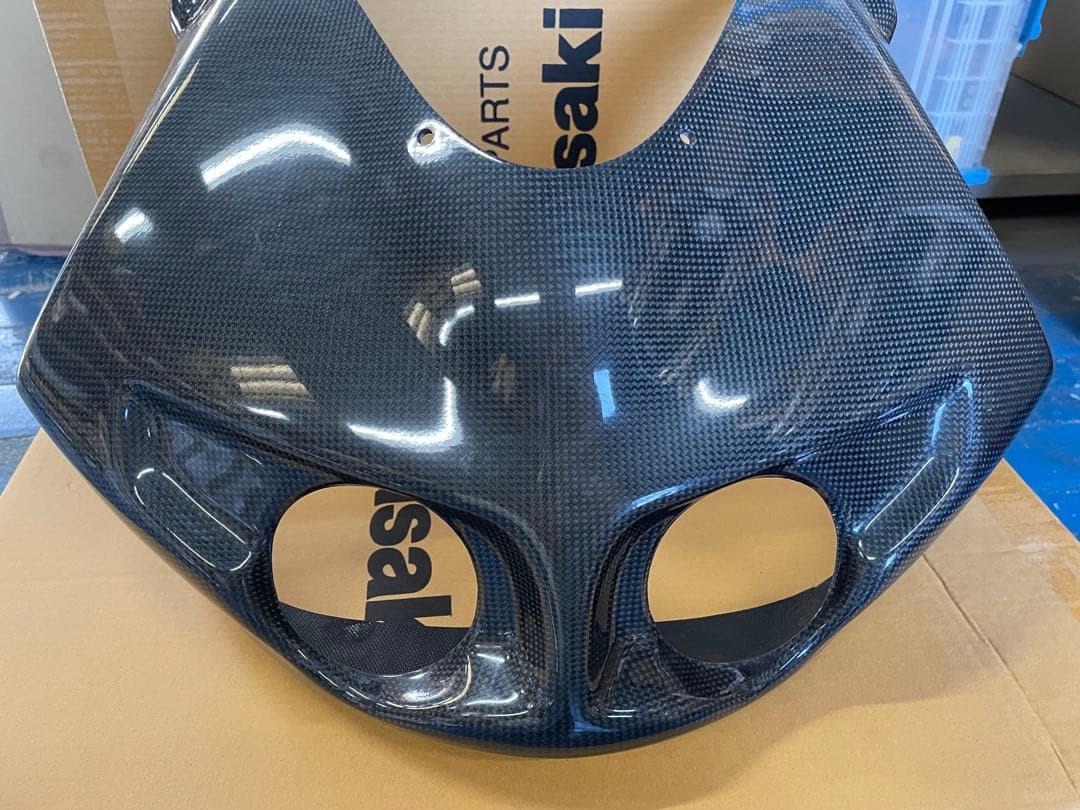 Buell XB9R用　カーボンファイバー アッパーカウル ブラック