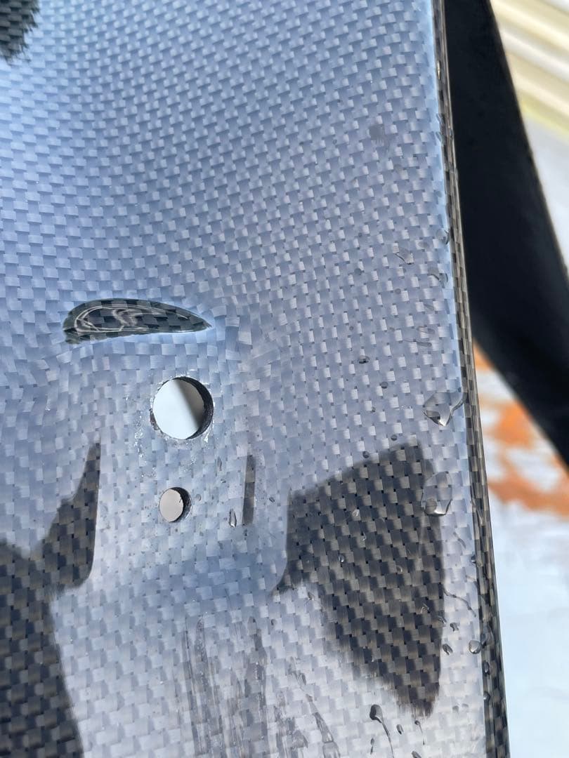 Buell XB9R用　カーボンファイバー アッパーカウル ブラック