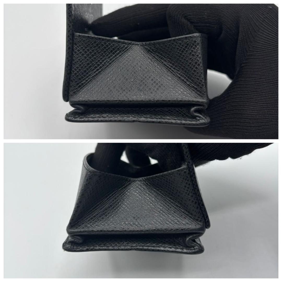 極美品　ルイヴィトン　ボワット　タイガ　ケース　黒 メンズ　レディース