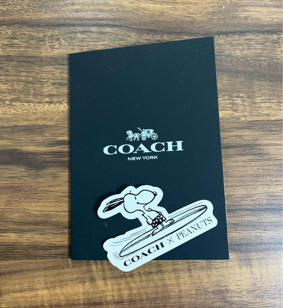 【COACH X PEANUTS】スヌーピー バッグ チャーム