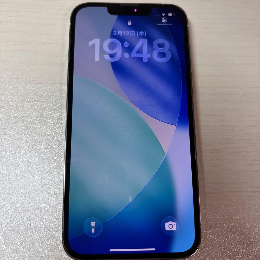 iPhone 13 Pro 256GB シルバー SIMフリー カメラ注意あり