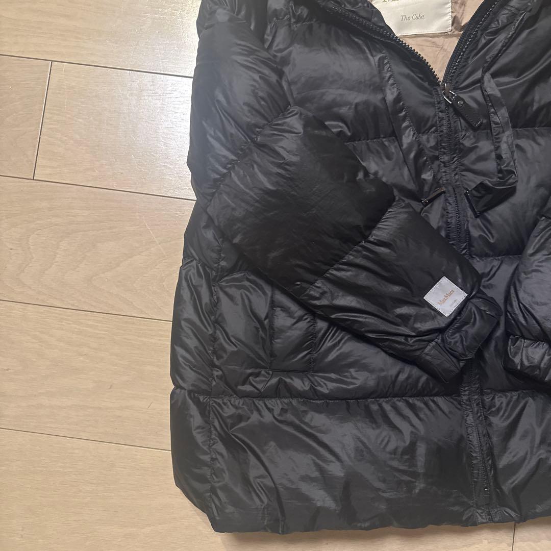 25AW MaxMara The Cube 黒 ダウンジャケット 36
