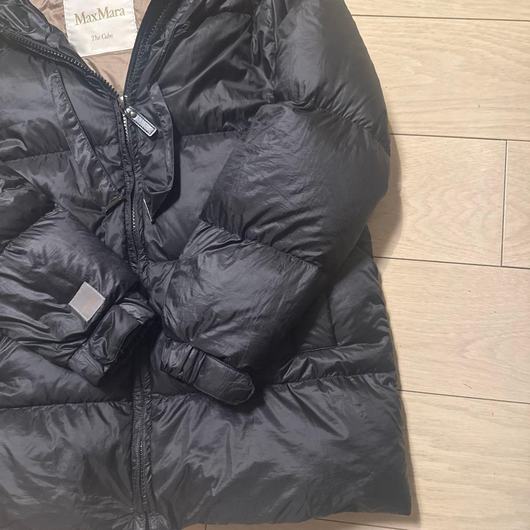 25AW MaxMara The Cube 黒 ダウンジャケット 36