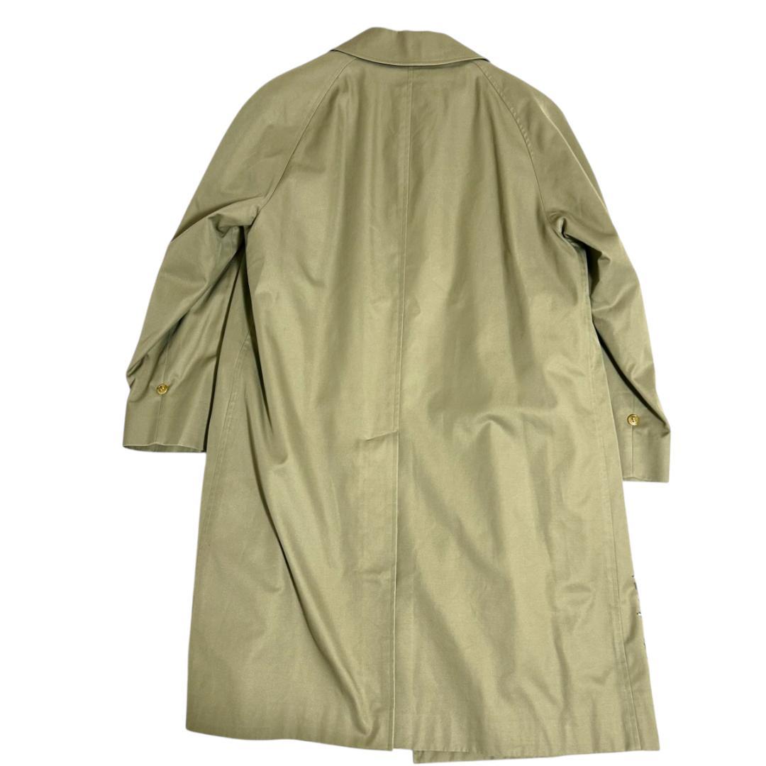 美品　バーバリー　ノバチェック　ステンカラーコート　インナー付き　M