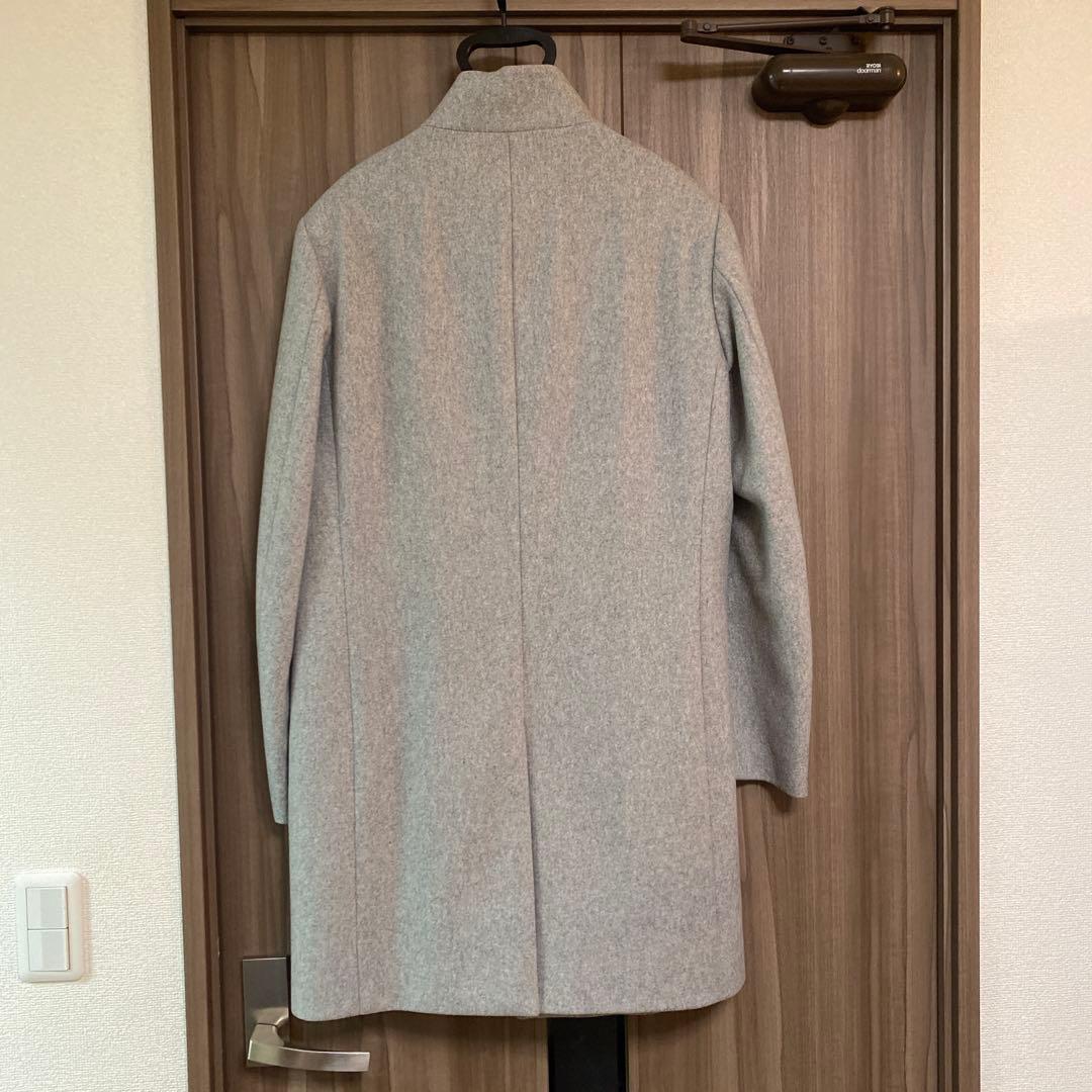 【美品】Theory グレー ステンカラーコート Mサイズ